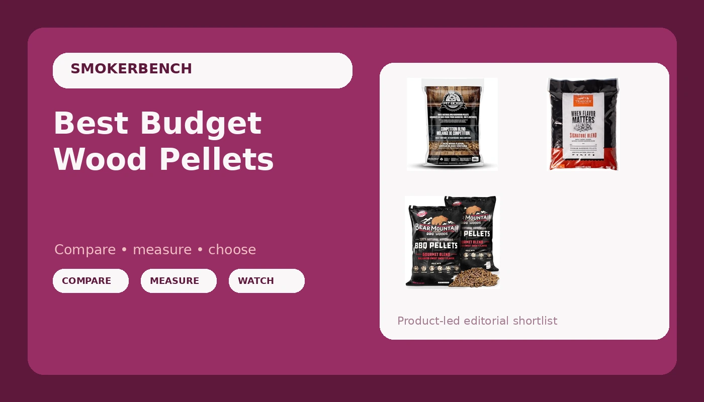 Best Budget Wood Pellets - SmokerBench review with measurements and honest opinion