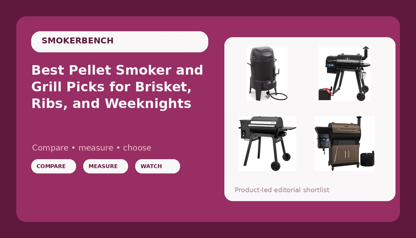 Best Pellet Smoker and Grill Picks for Brisket, Ribs, and Weeknights