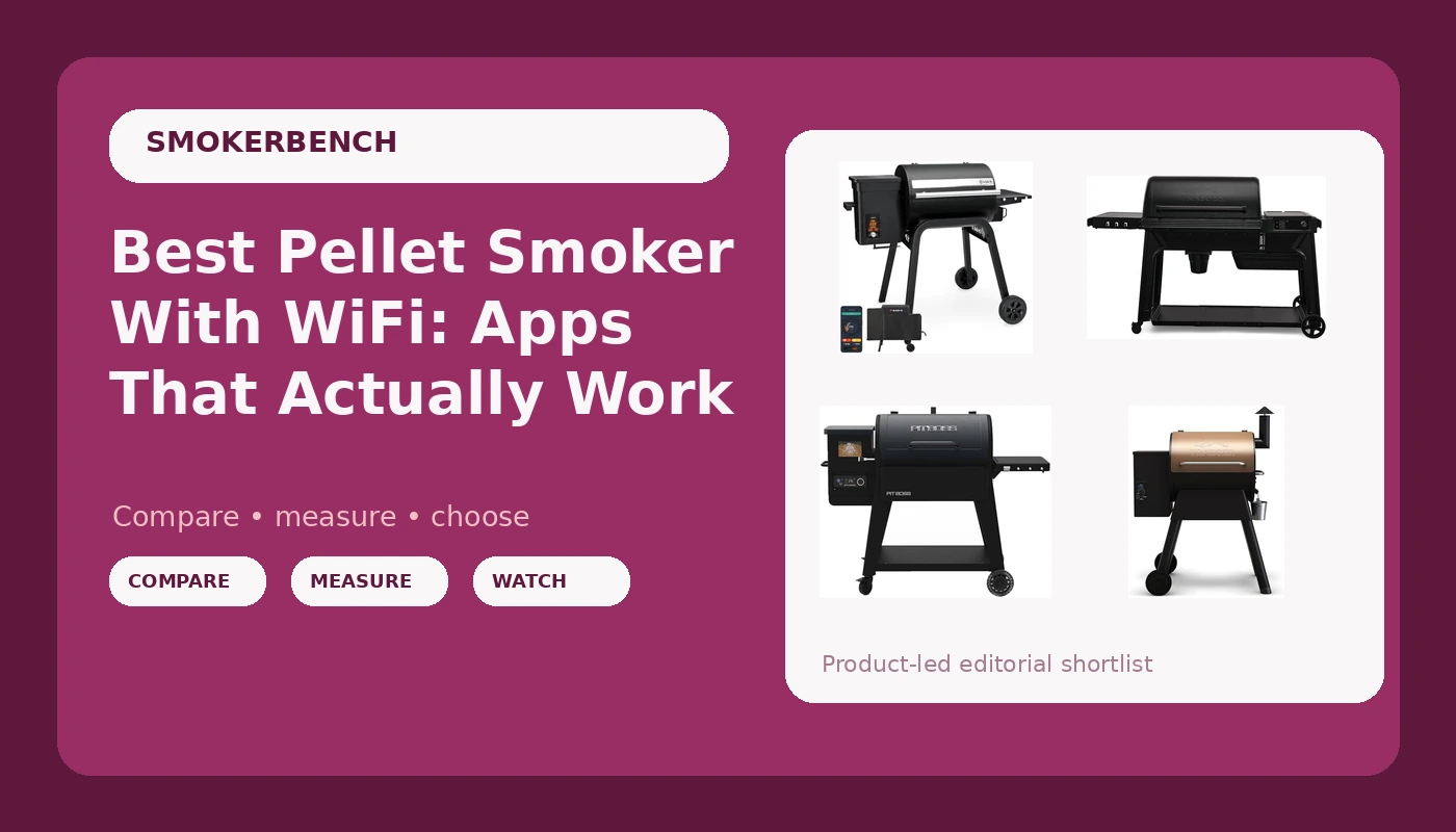 Best Pellet Smoker With WiFi: Apps That Actually Work - SmokerBench review with measurements and honest opinion