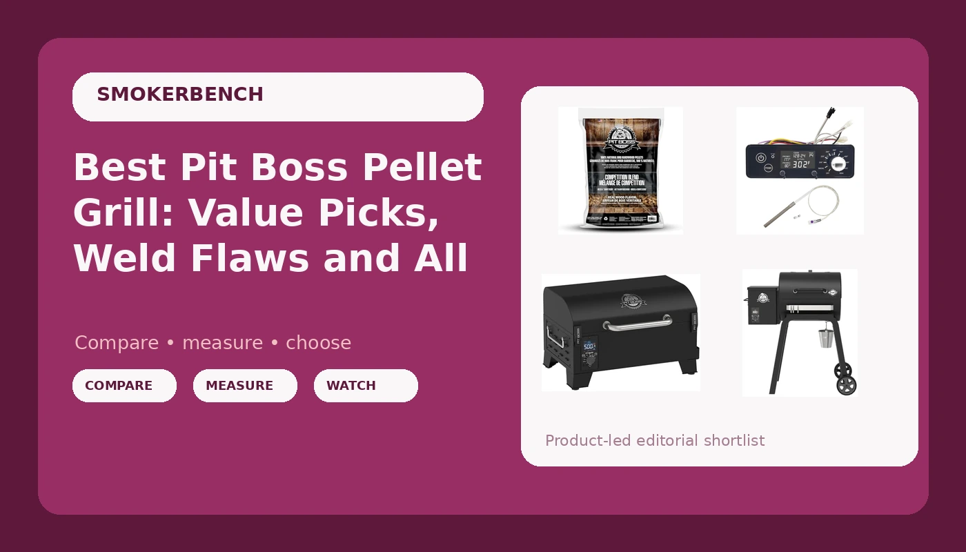 Best Pit Boss Pellet Grill: Value Picks, Weld Flaws and All - SmokerBench review with measurements and honest opinion