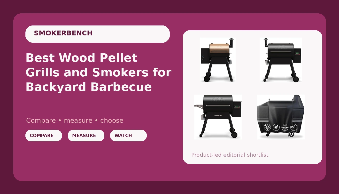 Best Wood Pellet Grills and Smokers for Backyard Barbecue