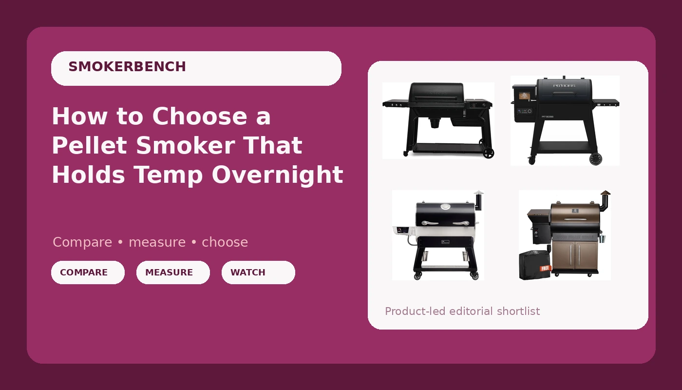 How to Choose a Pellet Smoker That Holds Temp Overnight