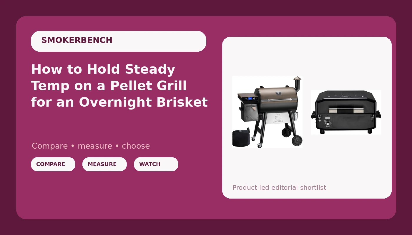 How to Hold Steady Temp on a Pellet Grill for an Overnight Brisket