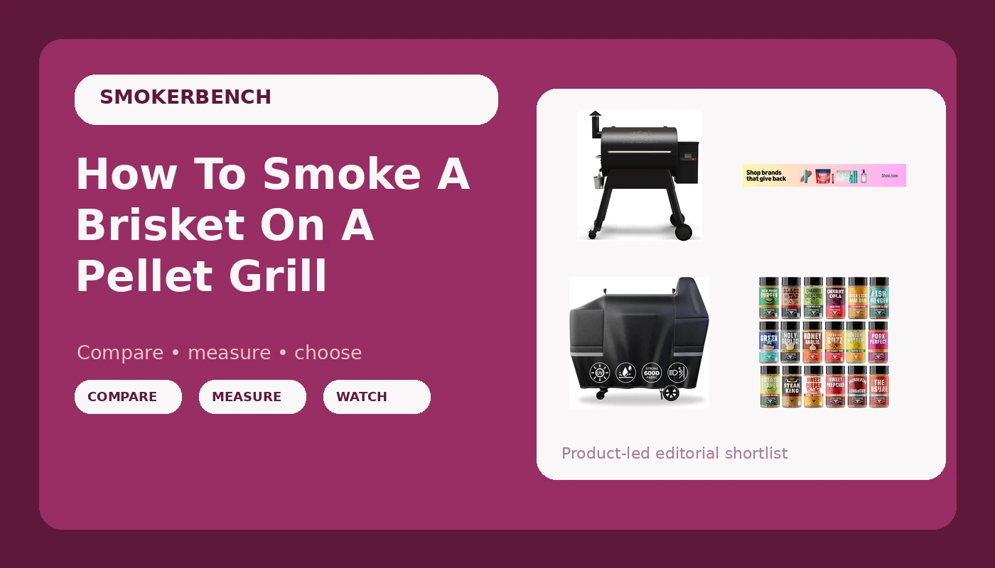 How To Smoke A Brisket On A Pellet Grill - SmokerBench review with measurements and honest opinion