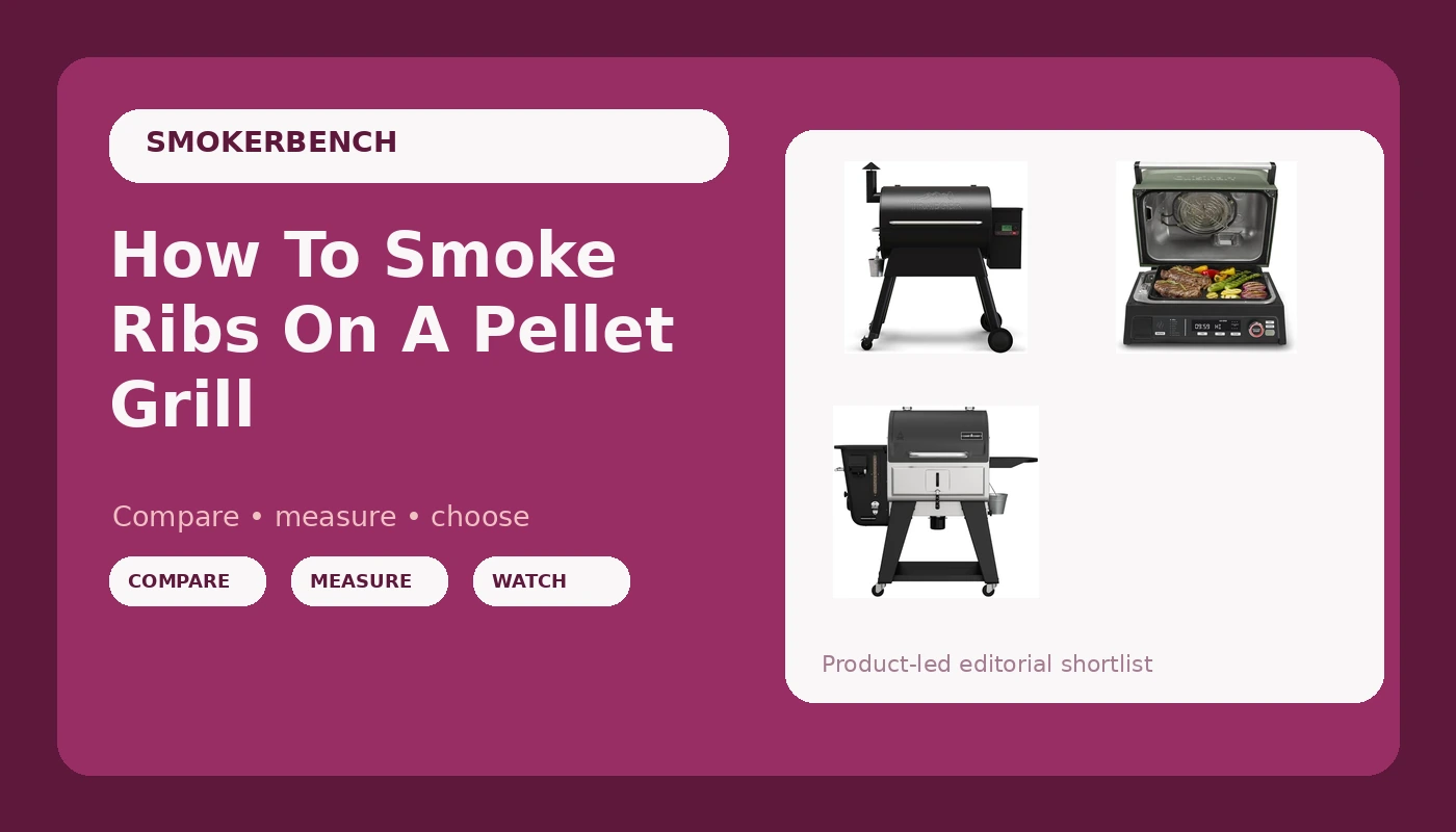 How To Smoke Ribs On A Pellet Grill - SmokerBench review with measurements and honest opinion