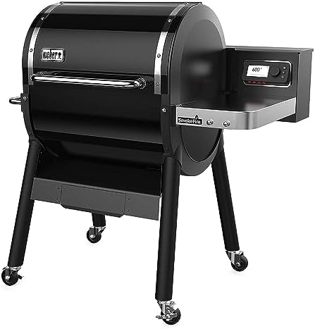 Weber SmokeFire EX4 Wood Fired Pellet Grill, Black, 2nd Generation