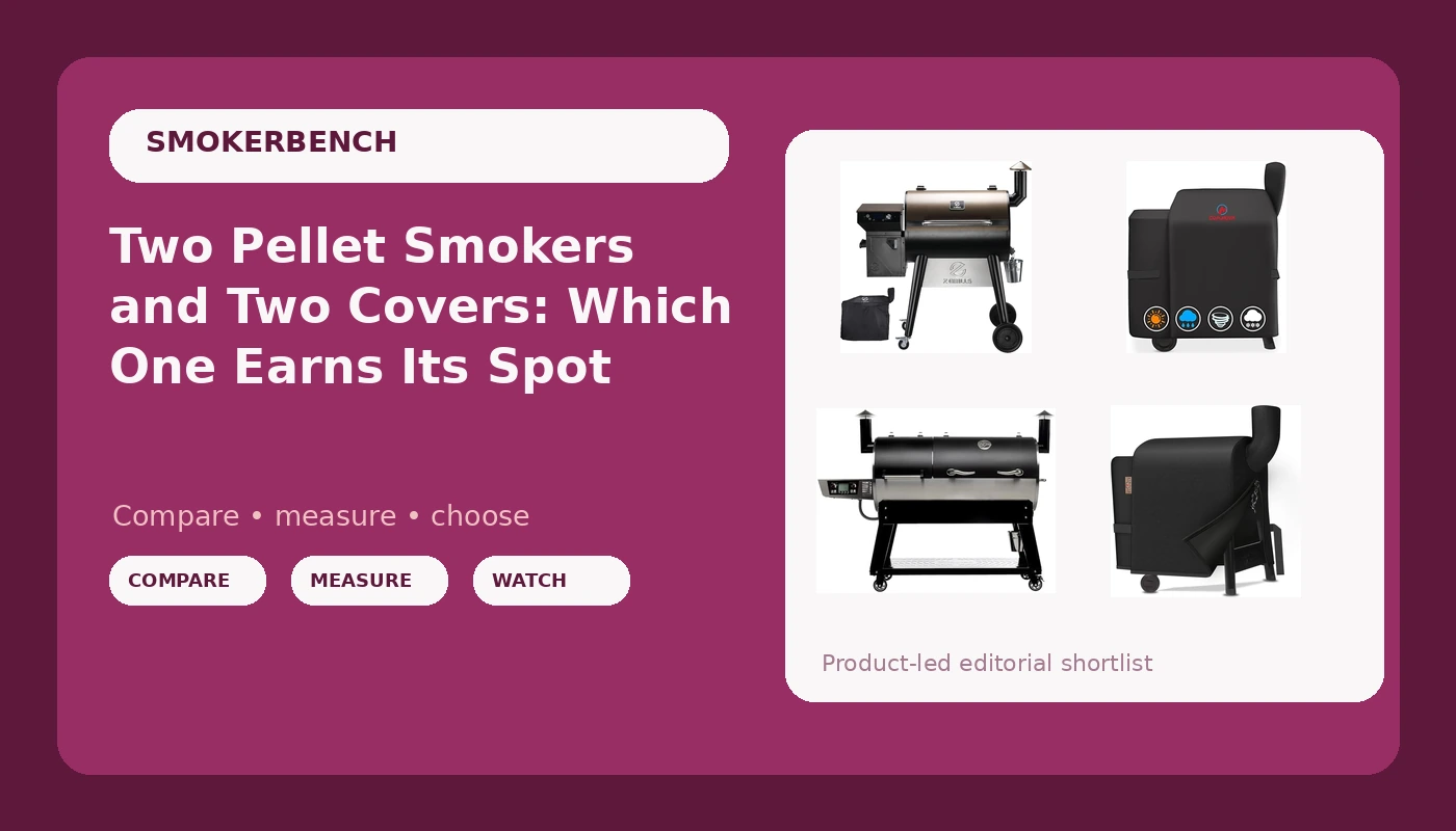 Two Pellet Smokers and Two Covers: Which One Earns Its Spot