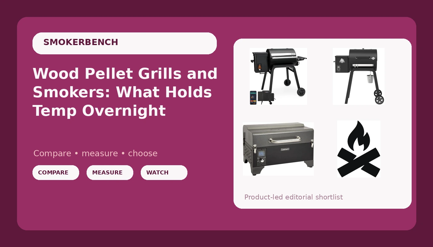 Wood Pellet Grills and Smokers: What Holds Temp Overnight